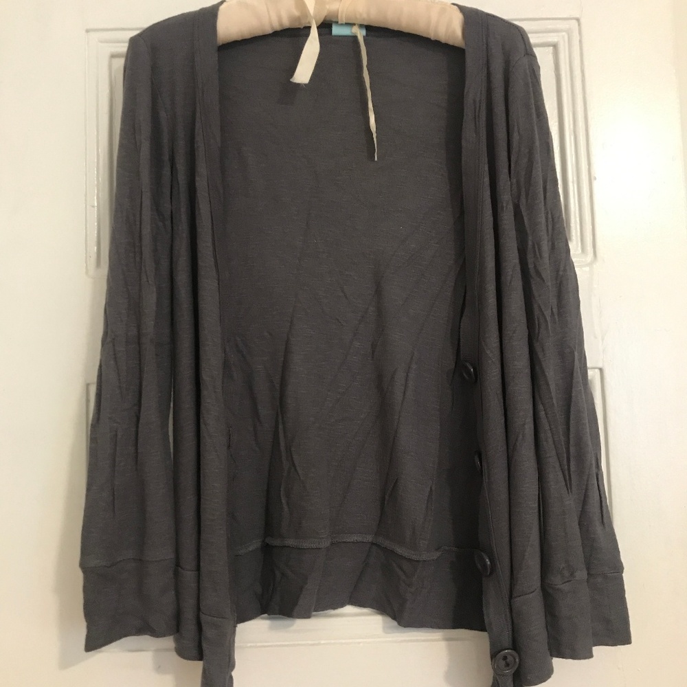 Flowy Grey Cardigan